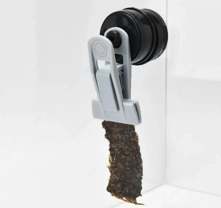 VastOcean Veggie-Mag Fôrklips Akvarium Fisketank Sterk Magnetisk Tang Grønnsaksklips | Luvikno
