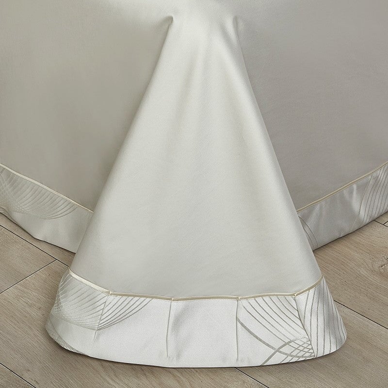 Platinum Luxury Duvet Cover Set – 1000 TC Cotton med Silke Satin Finish | Luvikno