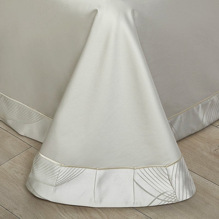 Platinum Luxury Duvet Cover Set – 1000 TC Cotton med Silke Satin Finish | Luvikno