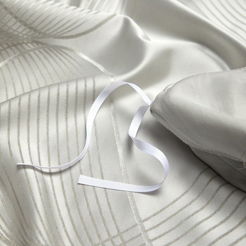 Platinum Luxury Duvet Cover Set – 1000 TC Cotton med Silke Satin Finish | Luvikno
