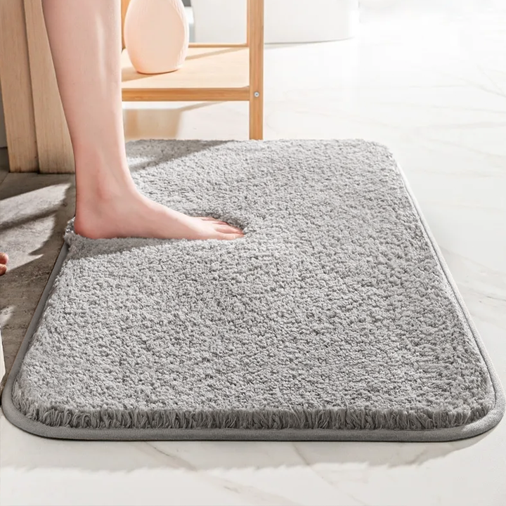 Baderomsmatte Plysj Myk Rugg Non Slip Luvikno