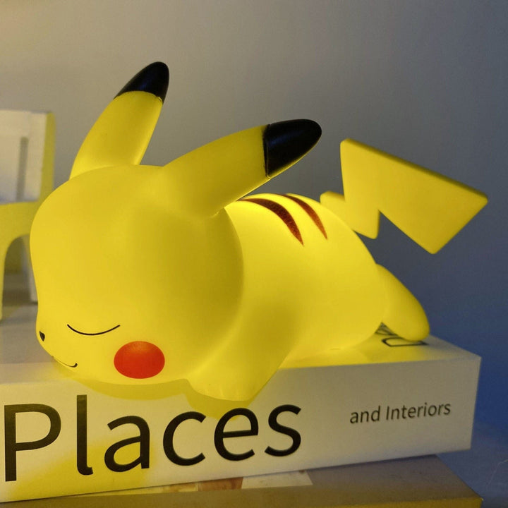 Luvikno | Fortryllende Pikachu Nattlampe - Magisk Lys for Barn