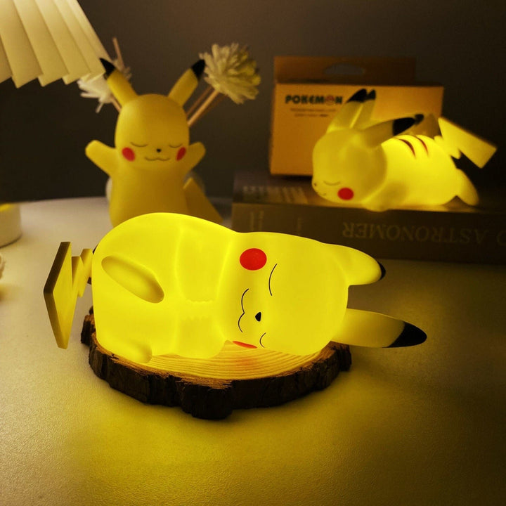 Luvikno | Fortryllende Pikachu Nattlampe - Magisk Lys for Barn