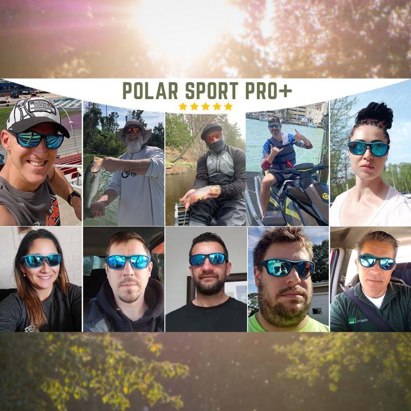 Luvikno | PolarSport PRO+ Solbriller: Ultimat UV-beskyttelse & Ripebestandig