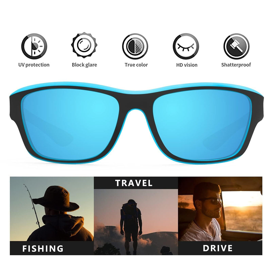 Luvikno | PolarSport PRO+ Solbriller: Ultimat UV-beskyttelse & Ripebestandig