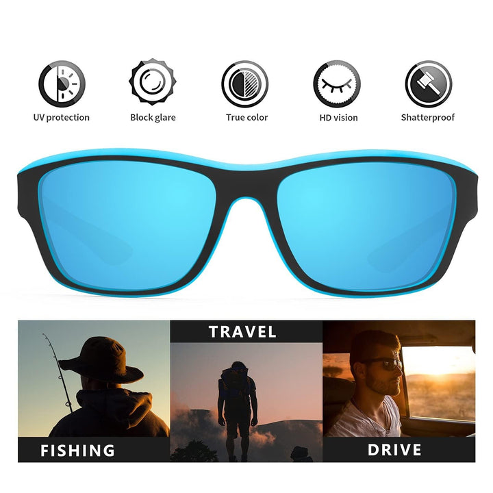 Luvikno | PolarSport PRO+ Solbriller: Ultimat UV-beskyttelse & Ripebestandig