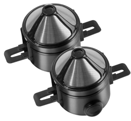 Bærbar sammenleggbar kaffefilter i rustfritt stål gjenbrukbar kaffetrakter | Luvikno