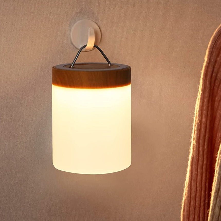 LED Bordlampe med Trebase og Berøringskontroll Luvikno