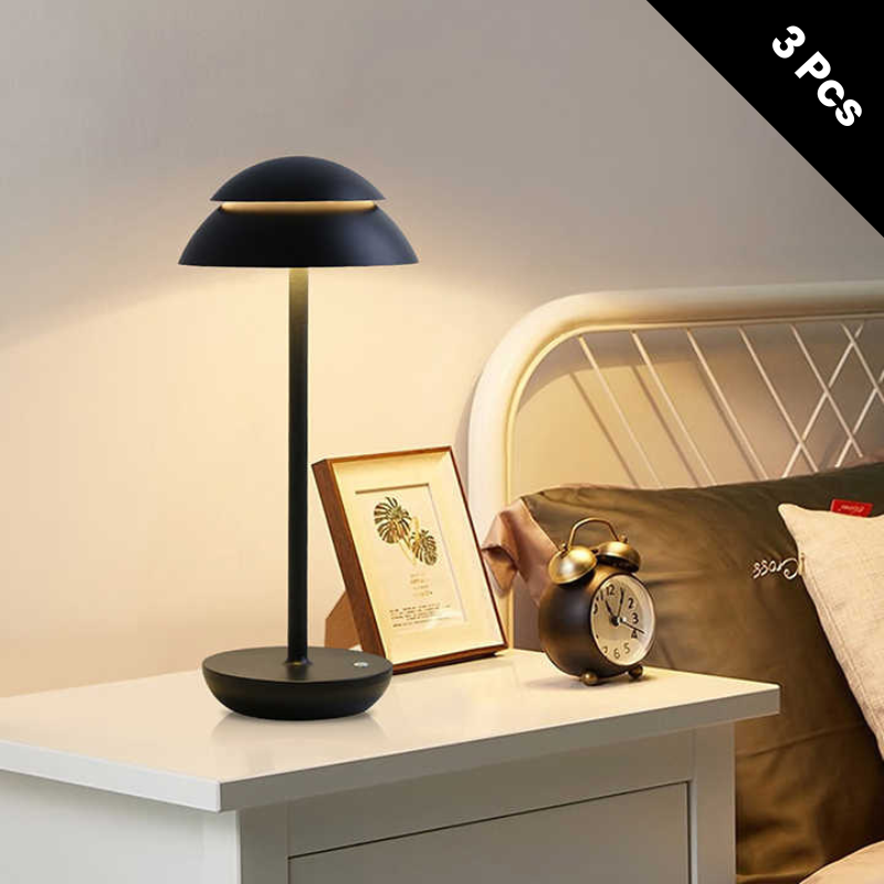 Bordlampe med berøringskontroll og LED-lys Luvikno