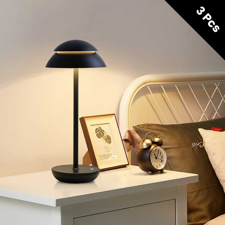 Bordlampe med berøringskontroll og LED-lys Luvikno
