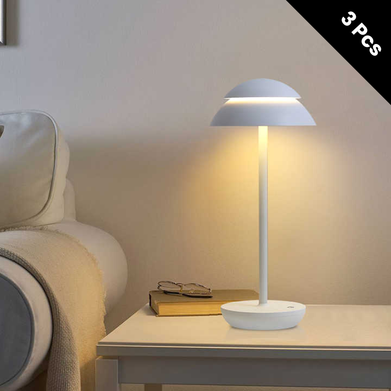 Bordlampe med berøringskontroll og LED-lys Luvikno