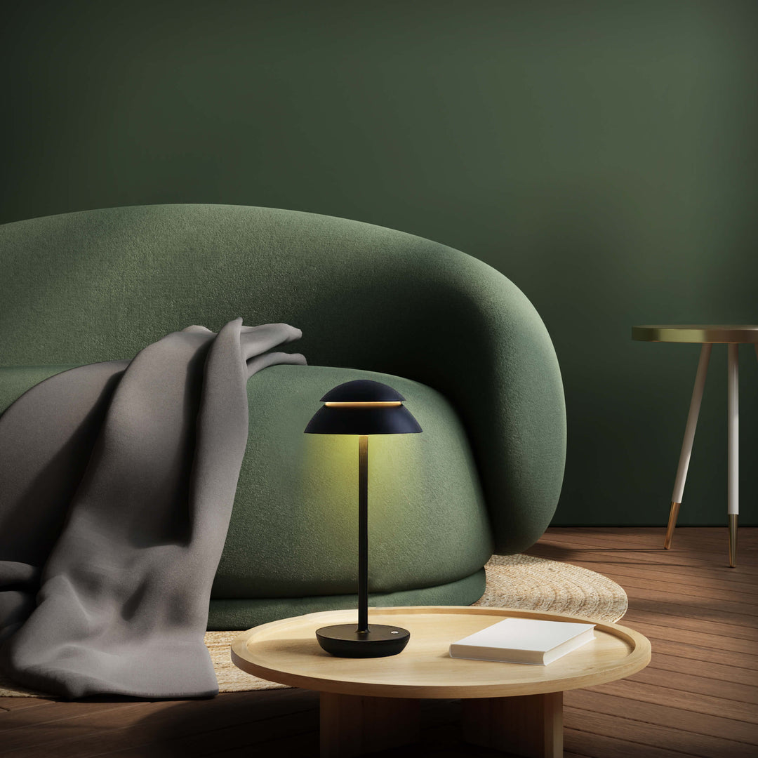 Bordlampe med berøringskontroll og LED-lys Luvikno