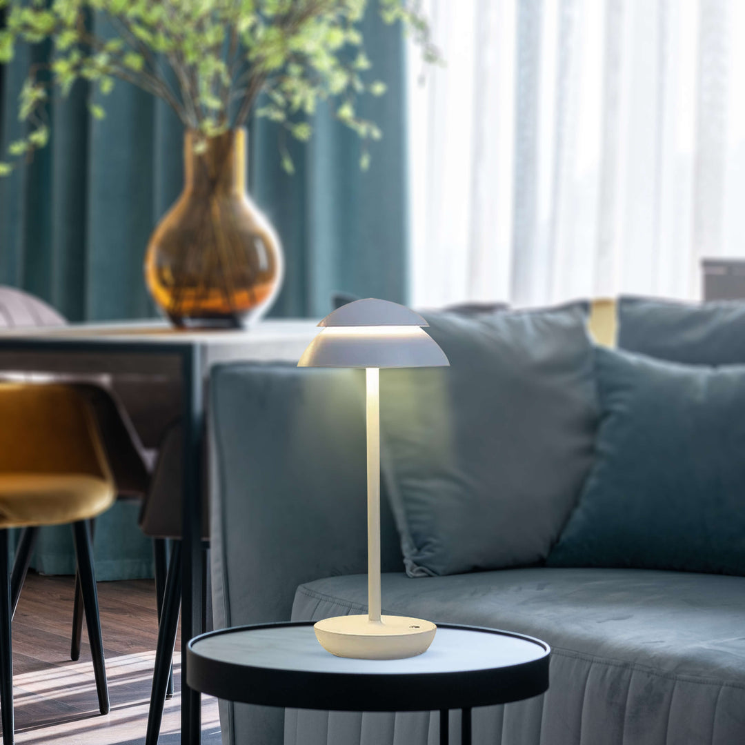 Bordlampe med berøringskontroll og LED-lys Luvikno