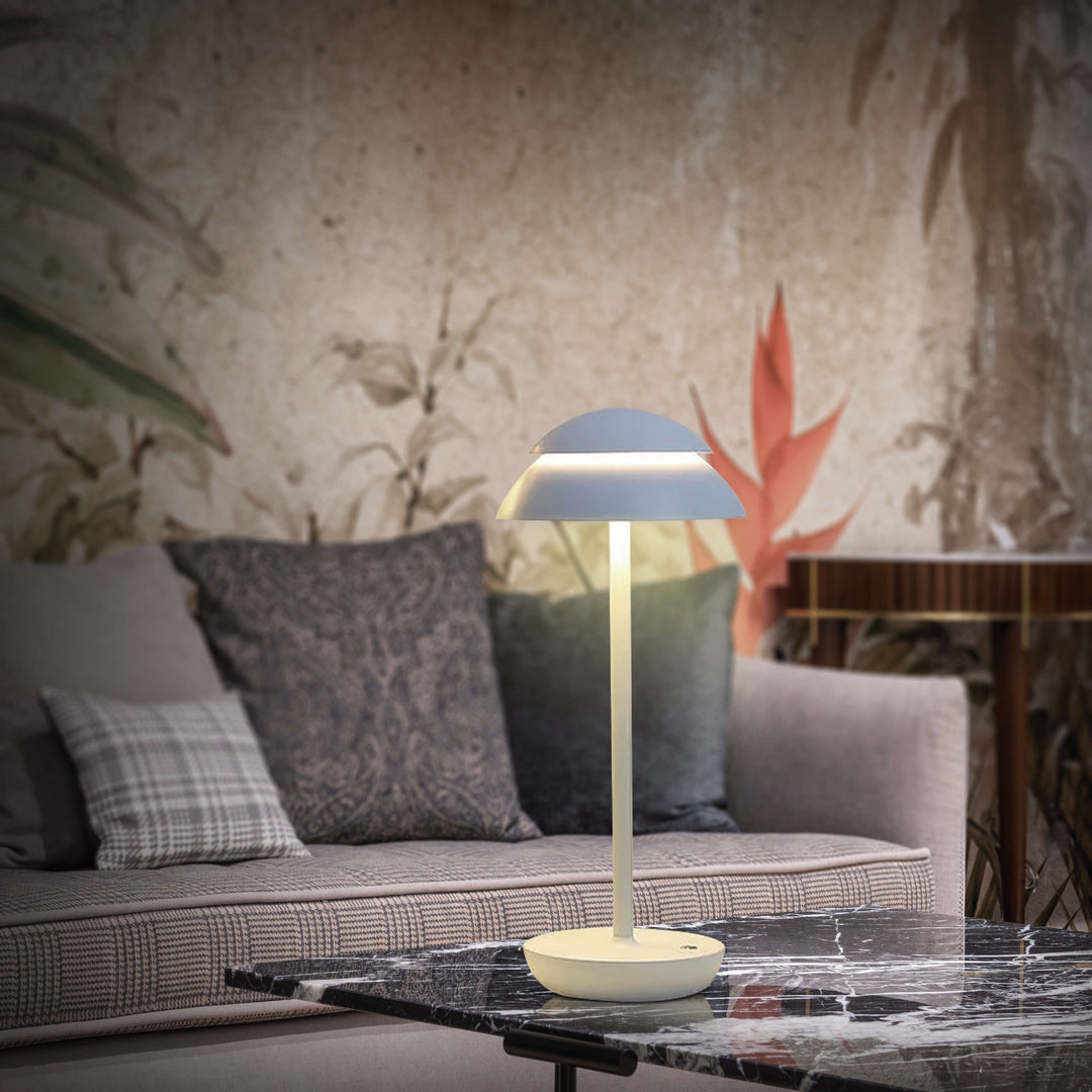 Bordlampe med berøringskontroll og LED-lys Luvikno