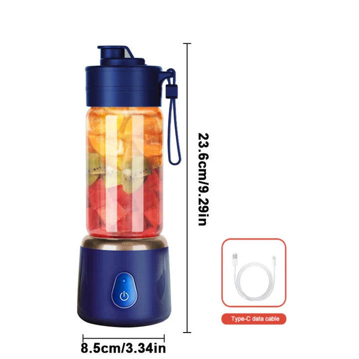 Bærbar USB-lading Elektrisk Juicer Mini Blender Fruktpresse Mixer | Luvikno
