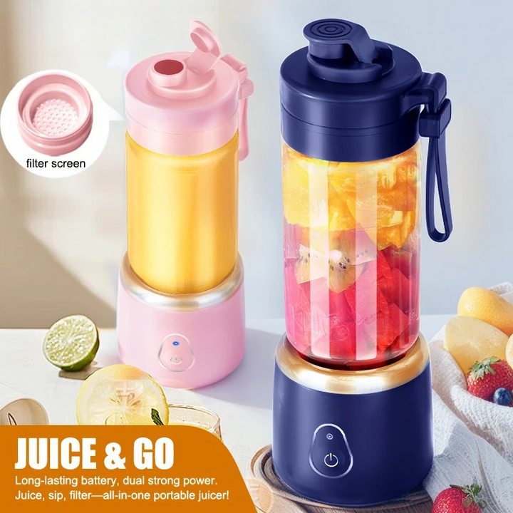 Bærbar USB-lading Elektrisk Juicer Mini Blender Fruktpresse Mixer | Luvikno