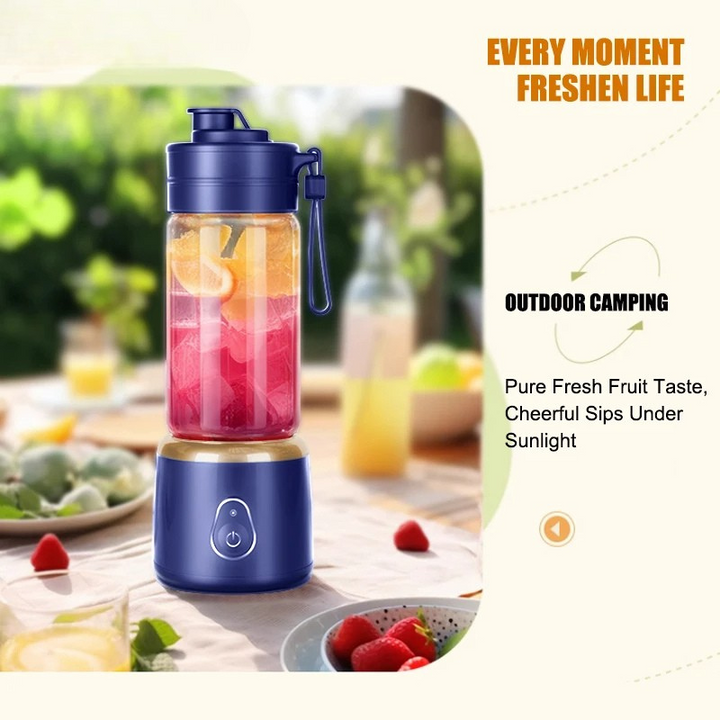 Bærbar USB-lading Elektrisk Juicer Mini Blender Fruktpresse Mixer | Luvikno