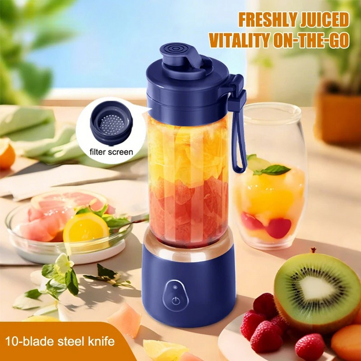 Bærbar USB-lading Elektrisk Juicer Mini Blender Fruktpresse Mixer | Luvikno