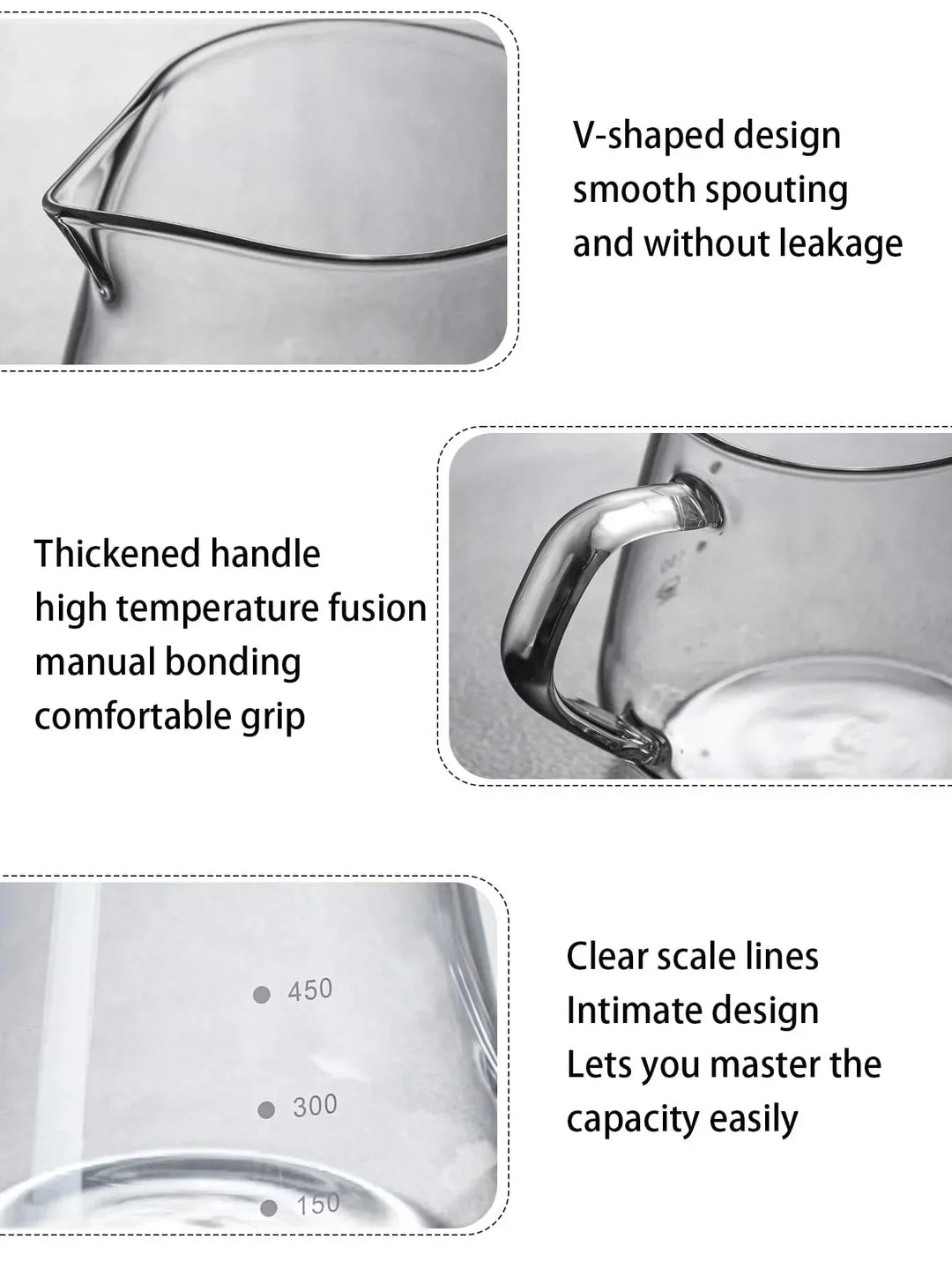 Pour Over Coffee Maker Set Glass Carafe Coffee with Glass Coffee Filter | Luvikno