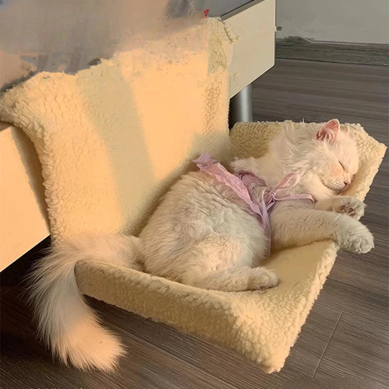 Fluffy Cat Hammock Luvikno