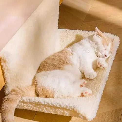 Fluffy Cat Hammock Luvikno