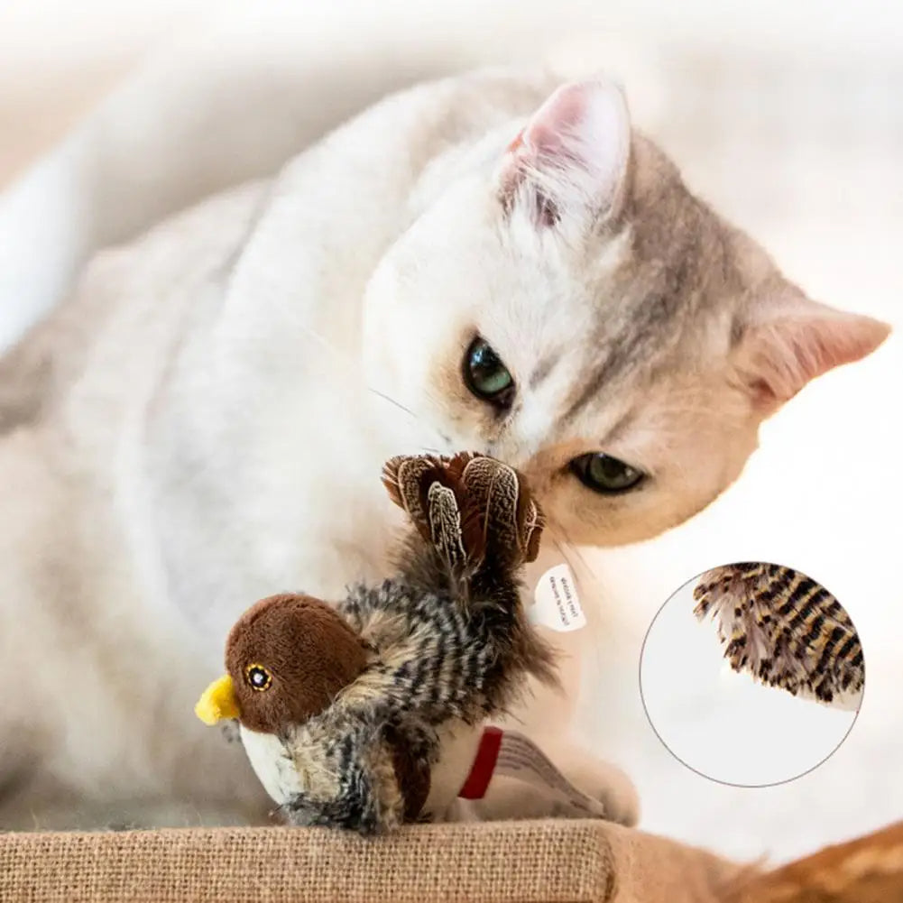 Sangfugl leke for katter Luvikno