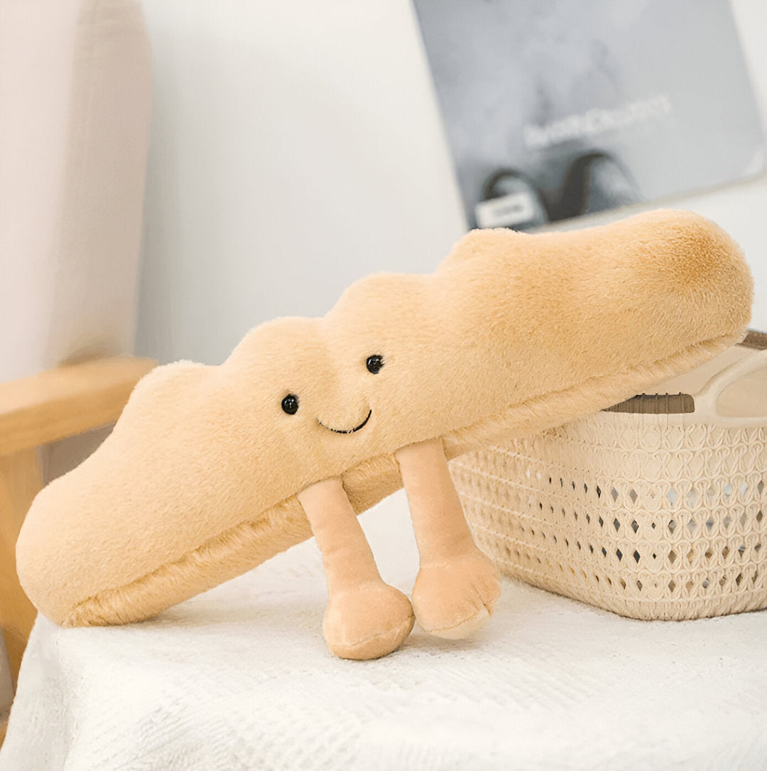 Plush Pretzel – Myk Kosepute i Frokostdesign | Luvikno