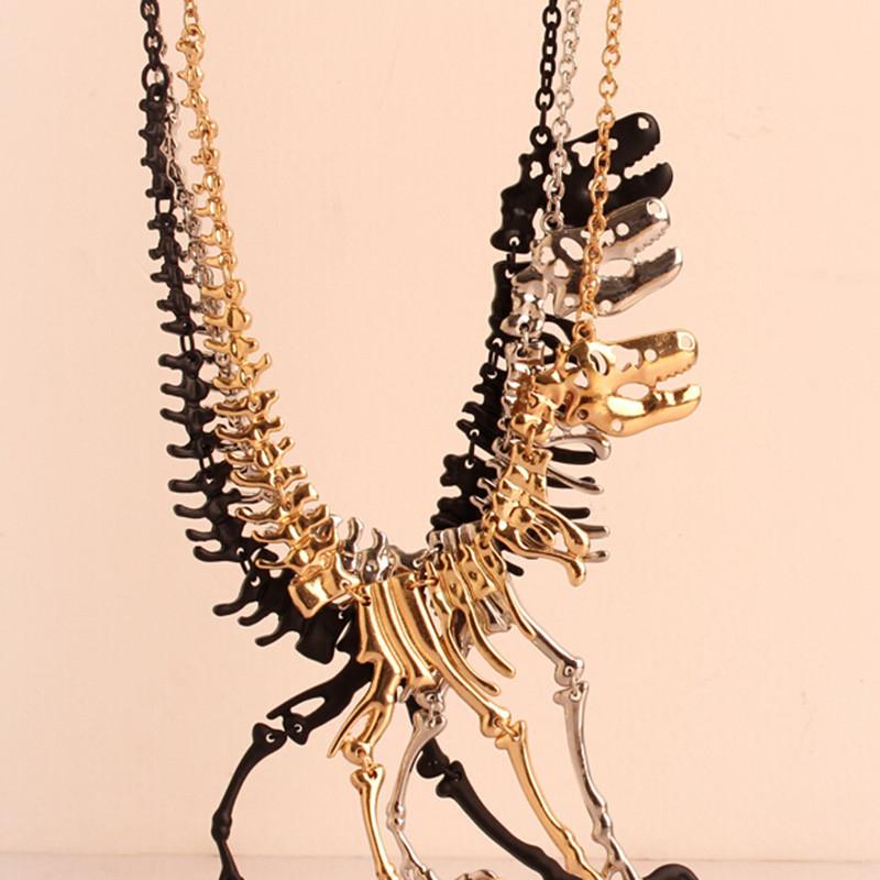 T-Rex Charm Necklace | Luvikno