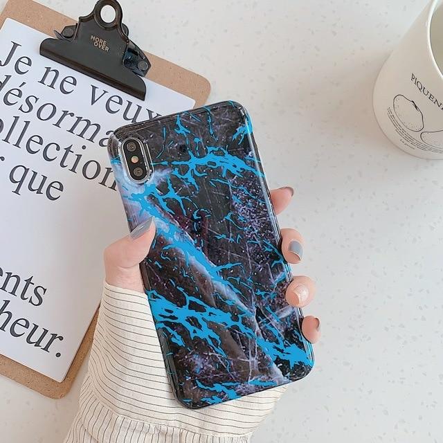Ali - Soft Marble iPhone-deksel | Luvikno