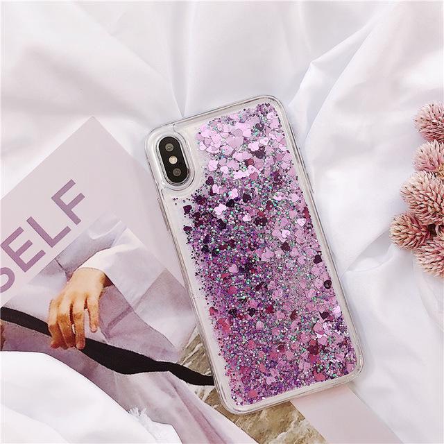 Glitter Glide Samsung Mobiltelefondeksel | Luvikno