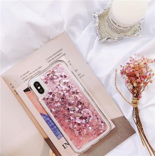 Glitter Glide Samsung Mobiltelefondeksel | Luvikno