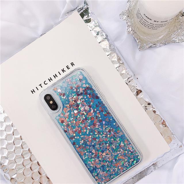 Glitter Glide Samsung Mobiltelefondeksel | Luvikno