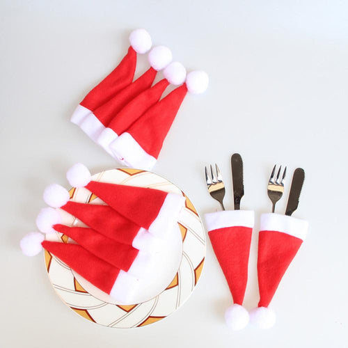 Santa hatt bestikk lomme | Luvikno