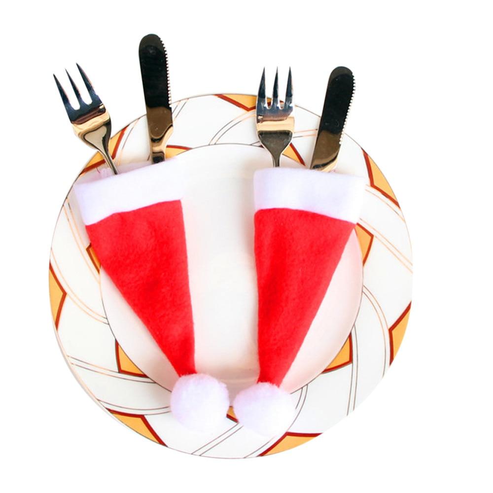 Santa hatt bestikk lomme | Luvikno