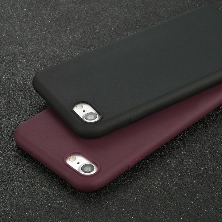 Aleta - Myk silikon matt iPhone-deksel | Luvikno