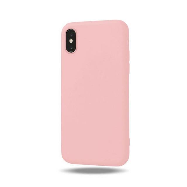 Aleta - Myk silikon matt iPhone-deksel | Luvikno
