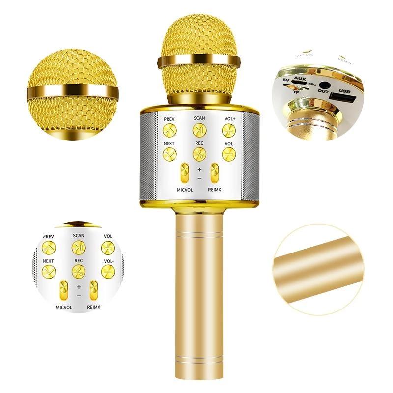 Nolae - Bluetooth Karaoke Mikrofon | Luvikno