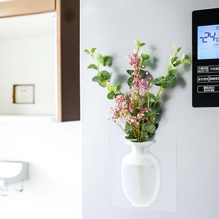 Silicone Sticky Wall Vase | Luvikno