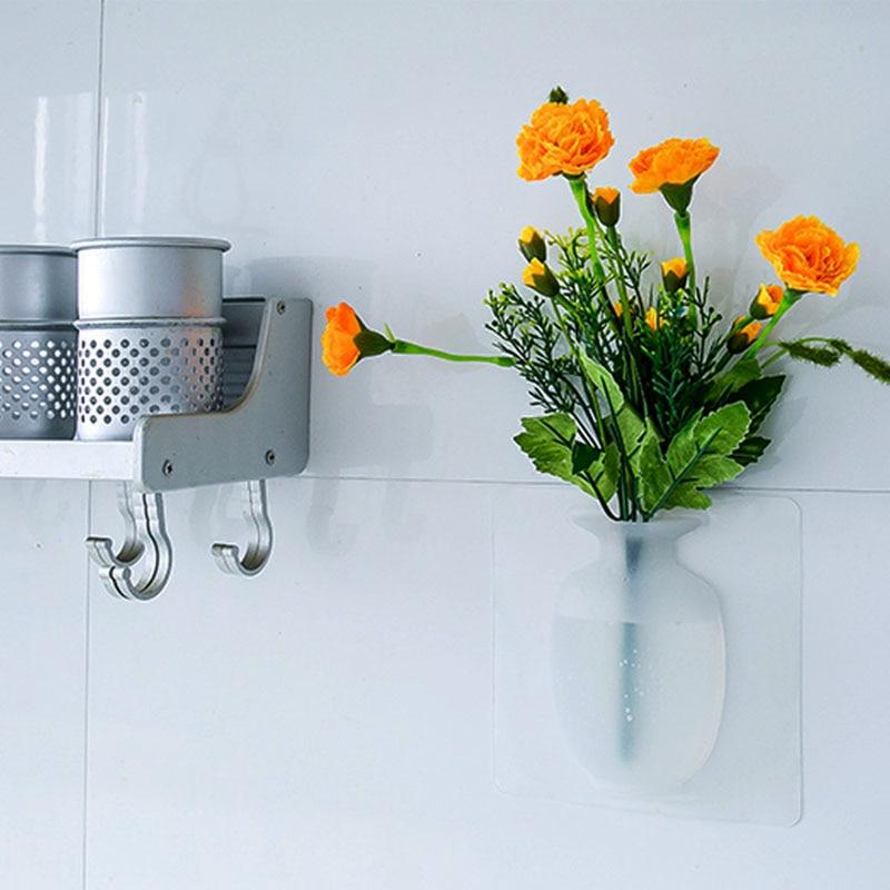 Silicone Sticky Wall Vase | Luvikno