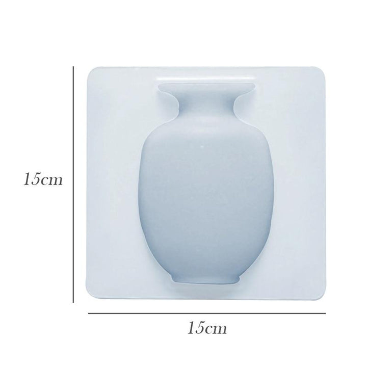 Silicone Sticky Wall Vase | Luvikno