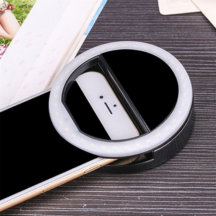 LED Ring Blits Mobil Kamera Lys | Luvikno