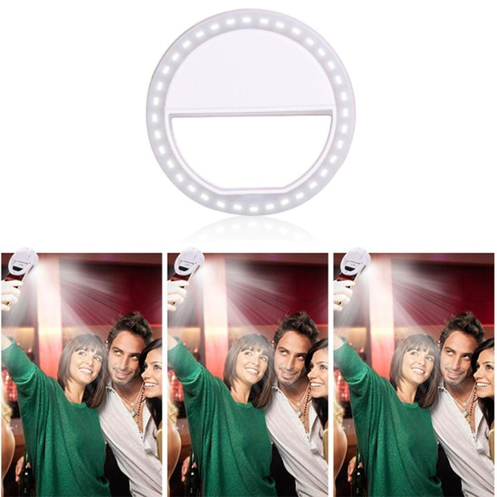 LED Ring Blits Mobil Kamera Lys | Luvikno