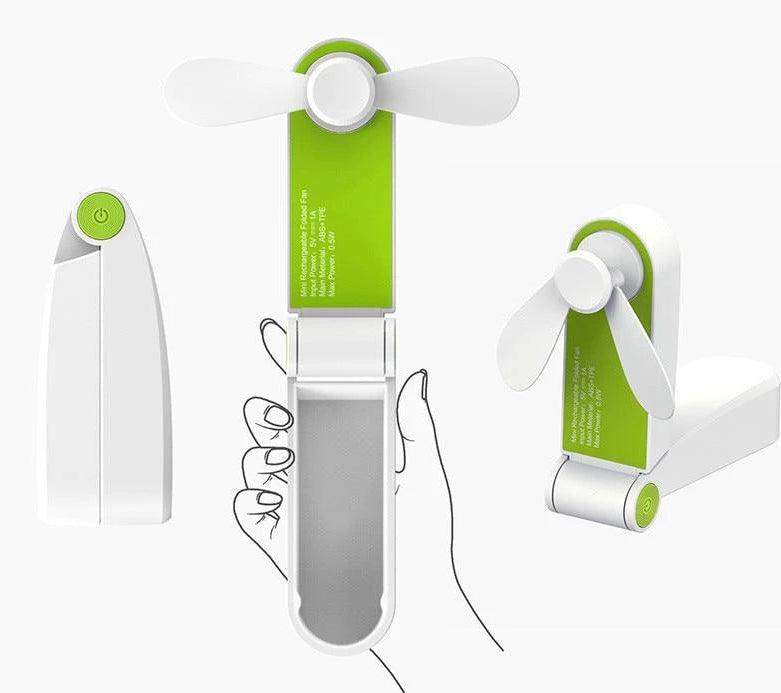 FanMe - USB-ladbar bærbar mini vifte | Luvikno