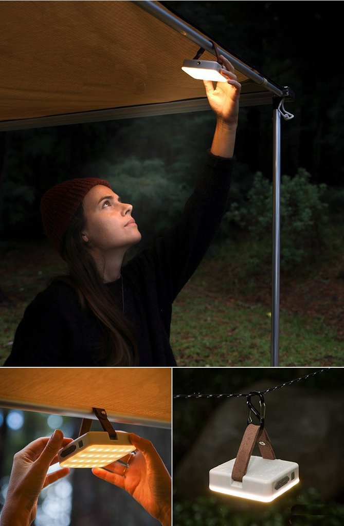 CampLamp - Ultra Bright LED Oppladbar Lantern | Luvikno