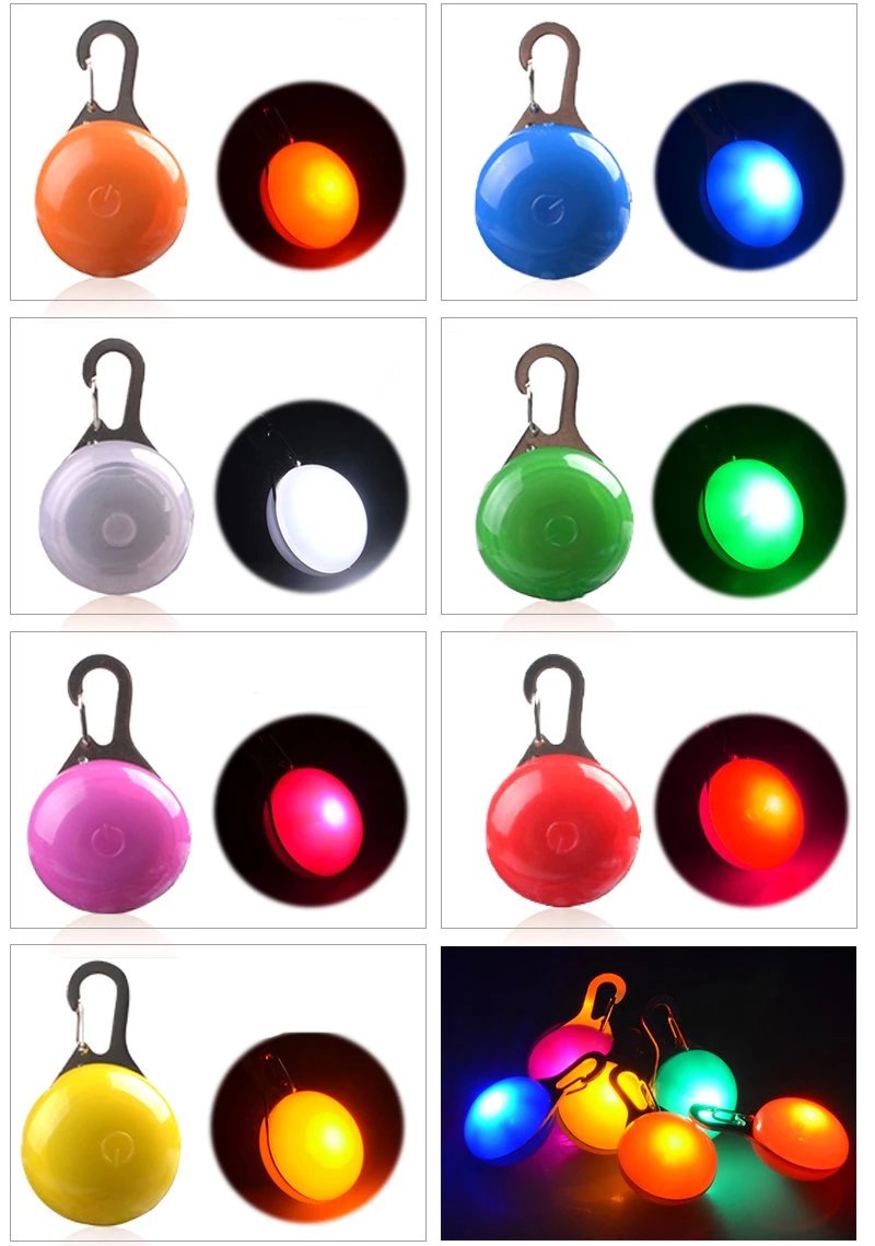 LED Flash Hundehalsbånd Pendant | Luvikno