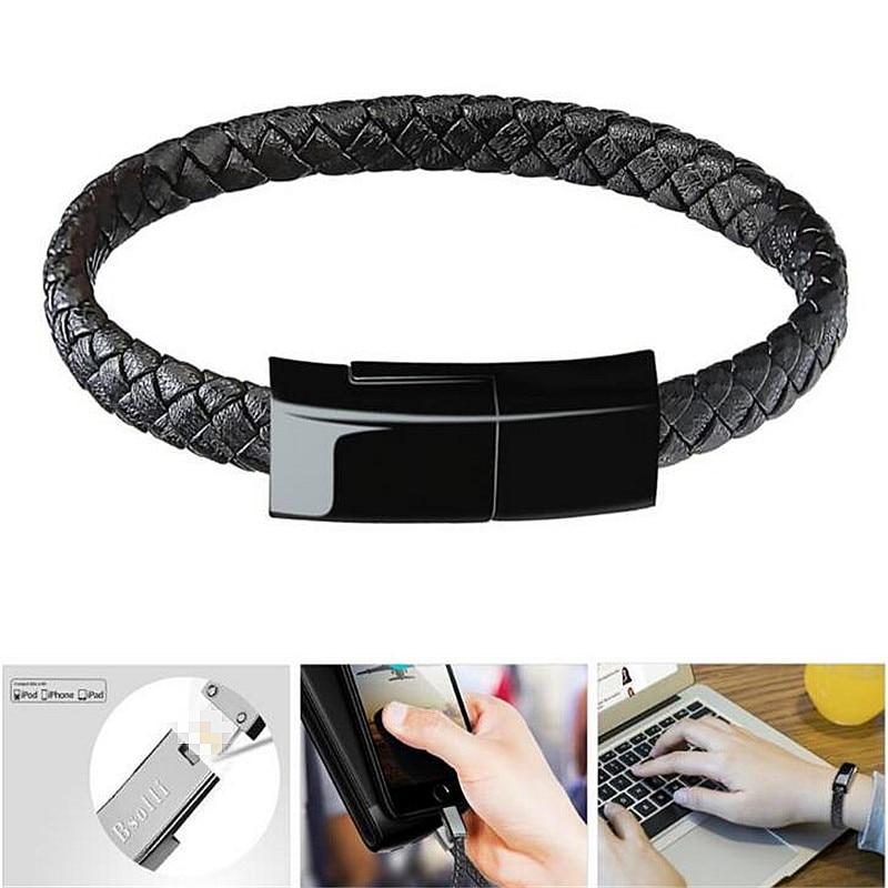 MyData - Mini Micro USB & Telefon Lader Armbånd | Luvikno