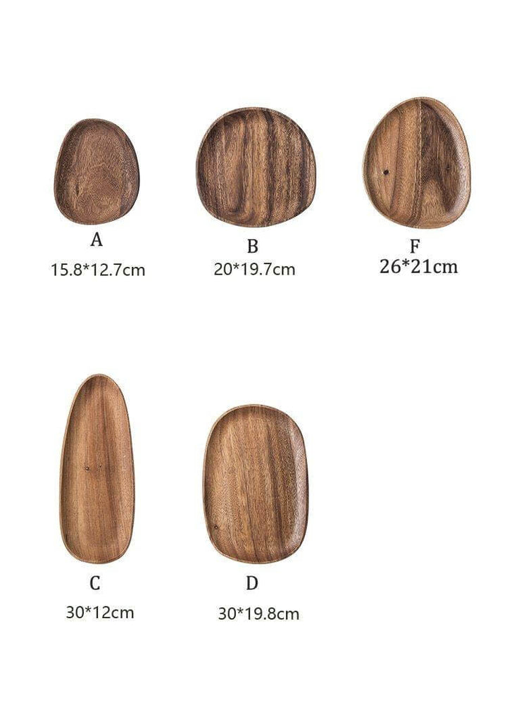 Uregelmessige naturlige treplater | Luvikno