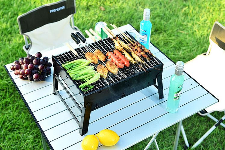 Matlaging - Bærbar Kullgrill BBQ | Luvikno