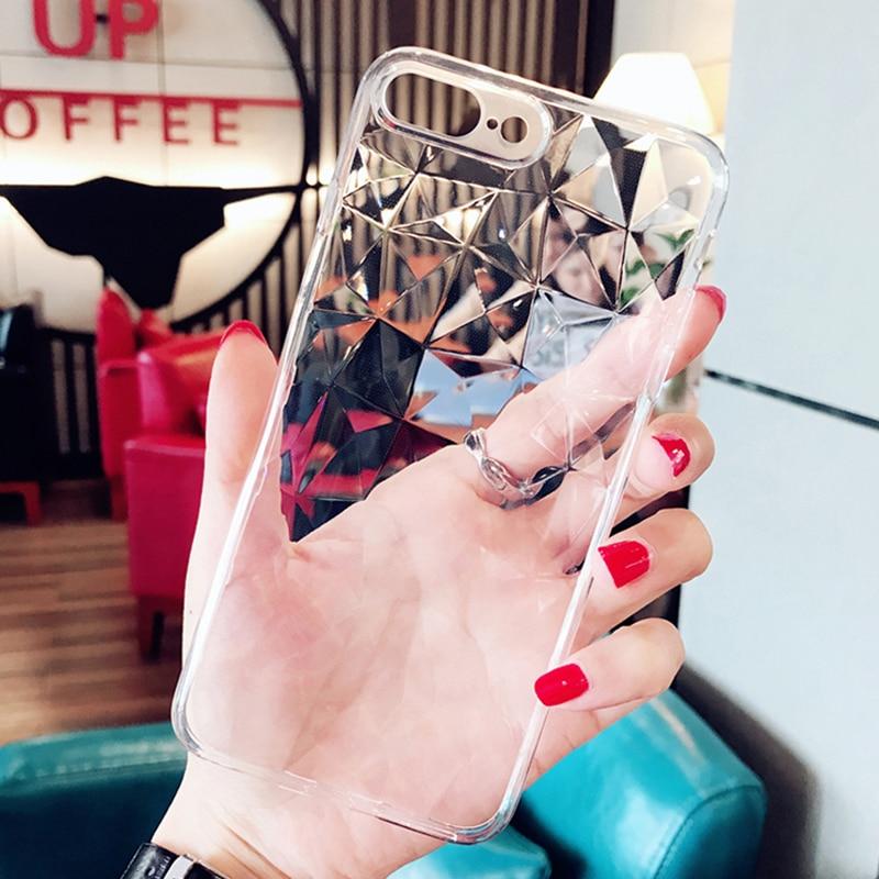 3D Diamant Form Mobiltelefon Deksel | Luvikno