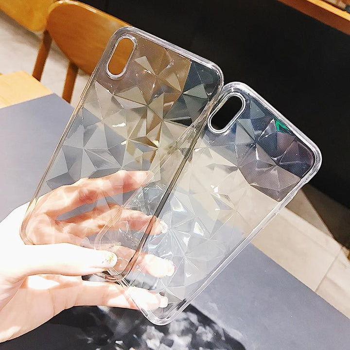 3D Diamant Form Mobiltelefon Deksel | Luvikno